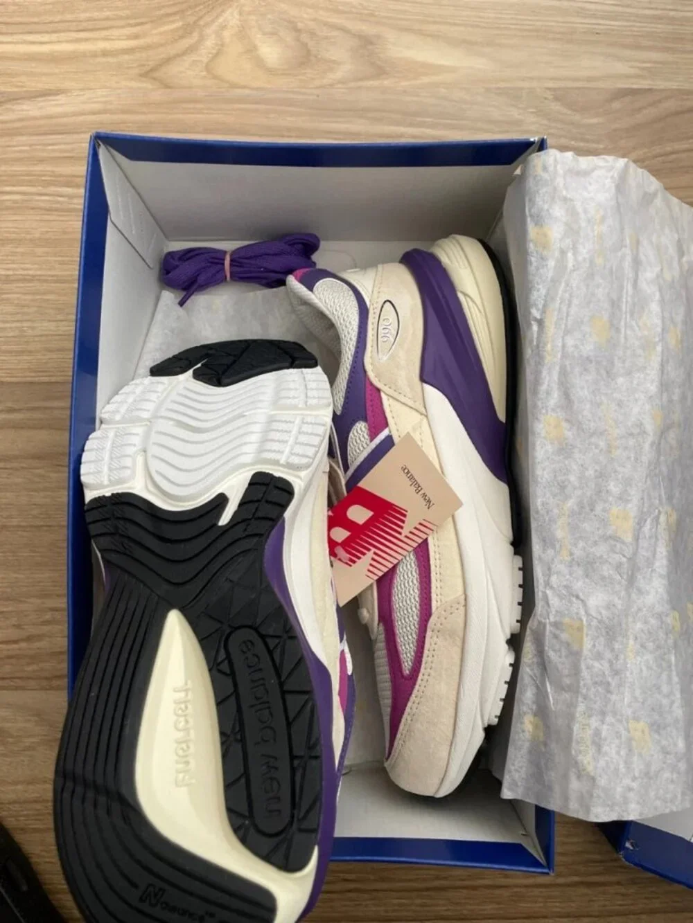 New Balance 990v Purple White Men’s Size US 9